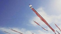 Layanan Janggan ramai mengudara di Bali Kite Frstival.