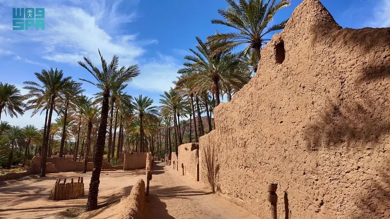 Bangunan tua di Kota Al Ula, Arab Saudi