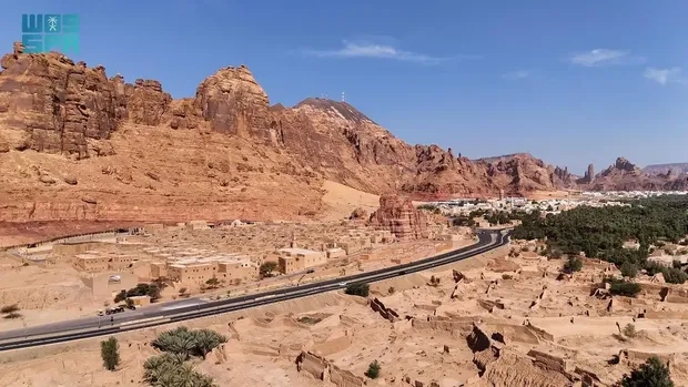 Bangunan tua di Kota Al Ula, Arab Saudi