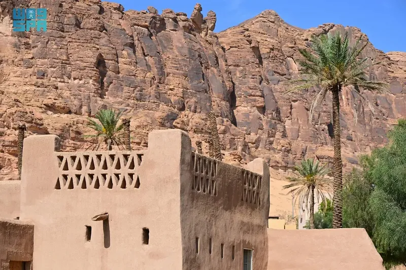 Bangunan tua di Kota Al Ula, Arab Saudi
