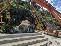 Ada Batu Ajaib di Geyser Cisolok, Jejak Endapan Ribuan Tahun