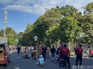 Pro-kontra Fotografer Pelari yang Hiasi CFD Renon di Denpasar