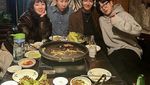 Gaya Keren Lee Min Ho saat Makan Ayam Goreng dan Pizza