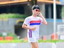 Penyanyi Hafizh Alvio Ketiban Untung dari Suka Lari