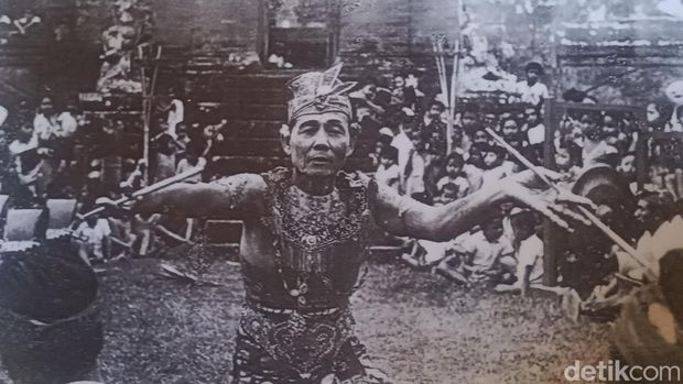 I Mario atau I Ketut Marya adalah seniman yang merevolusi tari Bali pada 1920, Sabtu (12/4/2025). (Ni Komang Ayu Leona Wirawan)