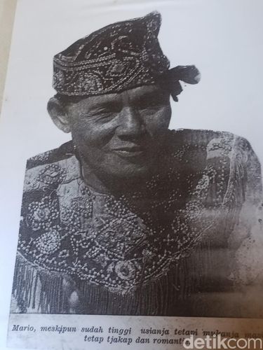 I Mario atau I Ketut Marya adalah seniman yang merevolusi tari Bali pada 1920, Sabtu (12/4/2025). (Ni Komang Ayu Leona Wirawan)