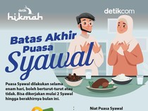 Batas Akhir Puasa Syawal Sampai Kapan?