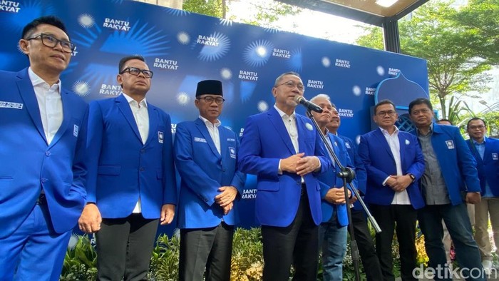 Partai Amanat Nasional (PAN) merilis susunan pengurus terbaru periode 2024-2029. (Devi/detikcom).