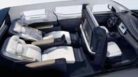 Soal entertainment, layar hiburan belakang 43 inci 4K dilengkapi sistem Zeekr  OS 6.0 berbekal chip Qualcomm Snapdragon 8295 siap memanjakan konsumen. Ditambah audio Yamaha 18 speaker, berikut kulkas 18 liter yang bisa memanaskan dan mendinginkan makanan. Foto: Carnewschina