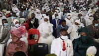 Nikah massal sering diselenggarakan di Afrika Selatan selama perayaan Paskah.