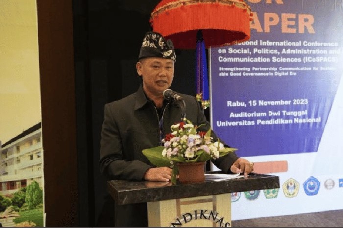 Akademisi dan Pengamat Kebijakan Publik dari Universitas Pendidikan Nasional (Undiknas) Denpasar, Bali, I Nyoman Subanda