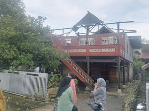 2 Desa di Soppeng Diterjang Angin Puting Beliung, 5 Rumah Rusak