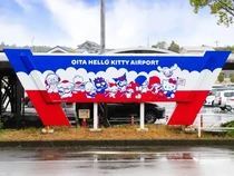 Gemas! Potret Bandara Hello Kitty di Jepang