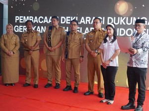 Wamen Isyana Kukuhkan Gubernur Sumut dan Wakil Wali Kota Binjai jadi Duta GATI
