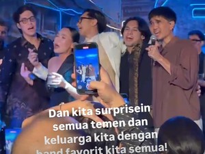 Kejutan! Ada Sheila On 7 di Nikahan Brandon Salim dengan Dhika Himawan