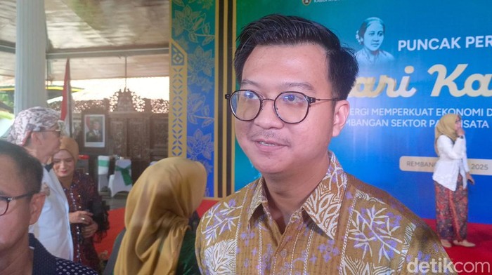 Canggah Raden Ajeng Kartini, Joddy Mulya Setya Putra di Museum R. A. Kartini dalam rangka Hari Kartini ke-146, Senin (21/4/2025).