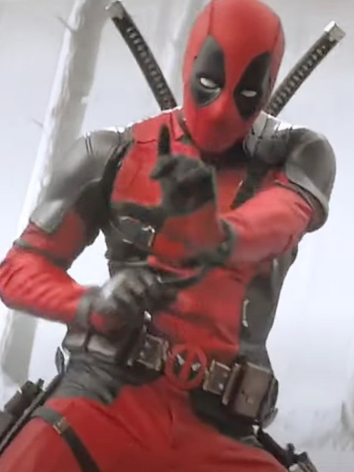 Cuplikan adegan dalam film Deadpool & Wolverine.