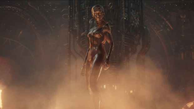 Penampilan Silver Surfer di The Fantastic Four: First Steps.