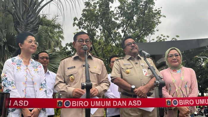 Gubernur DKI Jakarta Pramono Anung dan Wagub DKI Rano Karno