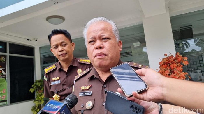 Kapuspenkum Kejagung Harli Siregar (Taufiq S/detikcom)