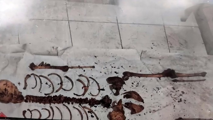 Kerangka yang ditemukan di Sukabumi