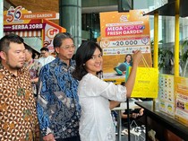 HUT ke-56, Bank Mega Gelar Mega Pop Up X Fresh Garden