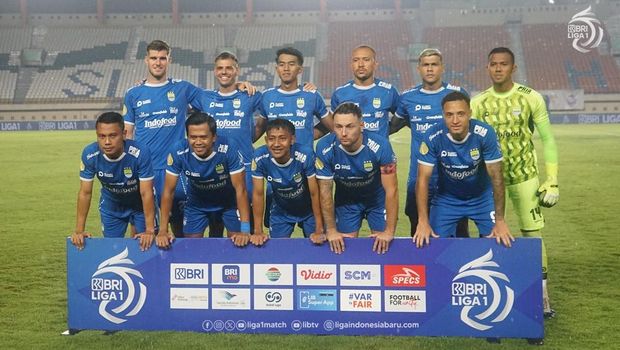 Para pemain Persib Bandung.