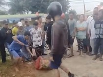 Febriyanto Babak Belur Diamuk Massa Usai Kepergok Curi Motor Warga