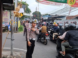 Uji Coba One Way di Pondok Cabe Dimulai, Begini Kondisi Lalin Pagi Ini