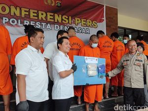 Diupah Rp 10 Juta, Driver Ojol Edarkan Sabu 1 Kg di Denpasar