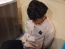 Remaja di Palembang Tendang Kaca Pos Polisi hingga Pecah karena Kesal Ditilang