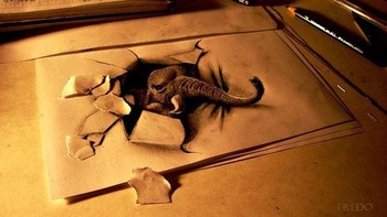 Sejak usia 17 tahun ia sudah mulai gemar melukis. Foto: Instagram/fredosis.art