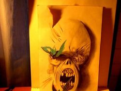 Terpukau Lukisan 3 Dimensi Cuma Pakai Pensil, Keren Tapi Menyeramkan