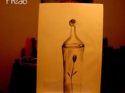 Terpukau Lukisan 3 Dimensi Cuma Pakai Pensil, Keren Tapi Menyeramkan