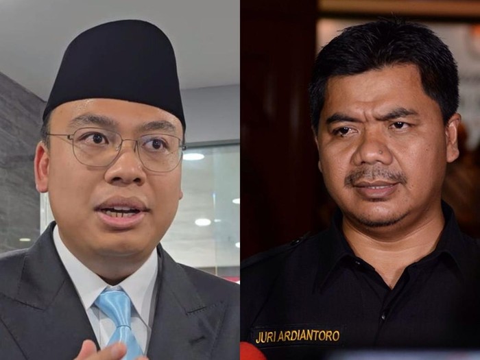 Wamenkomdigi Angga Raka Prabowo dan Wamensesneg Juri Ardiantoro diusulkan menjadi juru bicara (jubir) Presiden Prabowo Subianto.