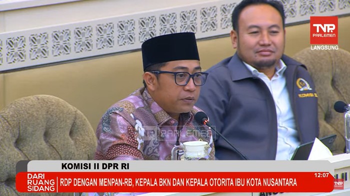Anggota Komisi II DPR RI Fraksi PKB Muhammad Khozin