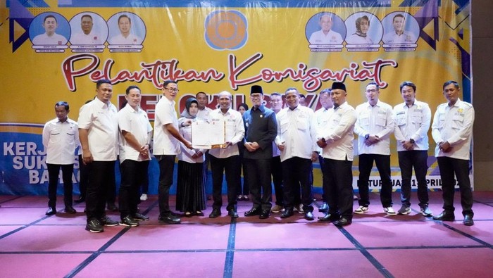 Bupati OKU Teddy Meilwansyah hadiri pelantikan Komisariat Real Estat Indonesia (REI) OKU Raya