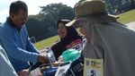 Calon Jemaah Haji Salatiga Jalani Tes Kebugaran