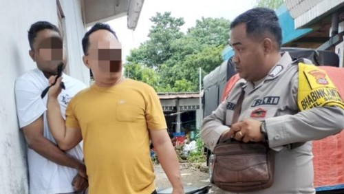 Guru honorer di Kupang ditangkap setelah mencuri sembako, Senin (21/4/2025).