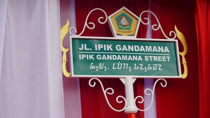 Jalan Ipik Gandamana di Bogor. (Dok. ist)