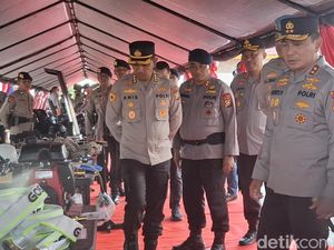 Kapolda Riau saat Kunjungi Mako Brimob: Personel-Peralatan Karhutla Siap Siaga