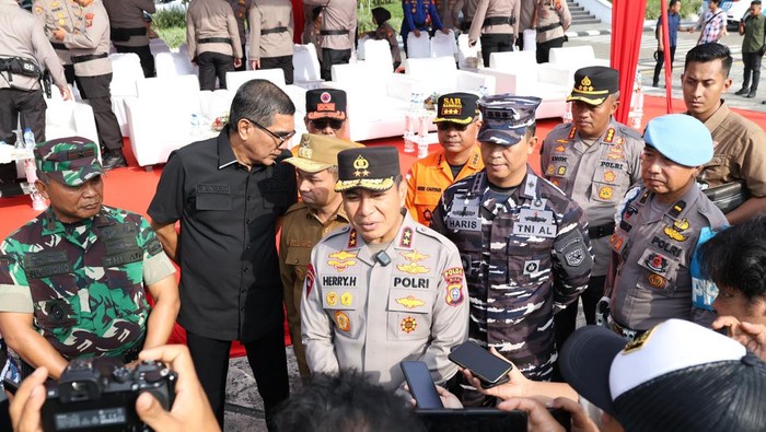 Kapolda Riau di Apel Jambore Karhutla 2025