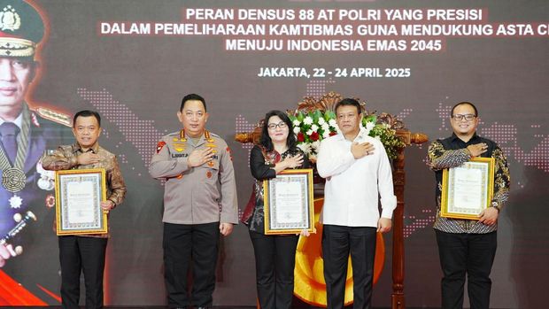 Kapolri Buka Rakernis Densus 88 Polri,