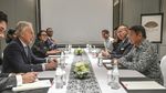 Momen Adik Prabowo Bertemu Mantan PM Inggris Tony Blair