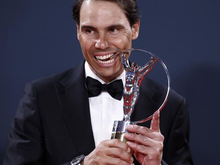 Momen Nadal Gigit Tropi Laureus Sporting Icon