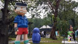 Menikmati 28 Patung dan Alam di Art Jakarta Gardens 2025