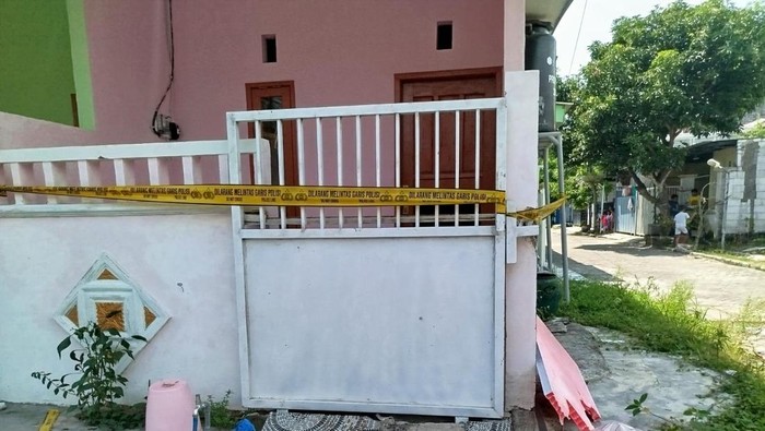 Lokasi kamar kos yang ditempati pasutri bersimbah darah