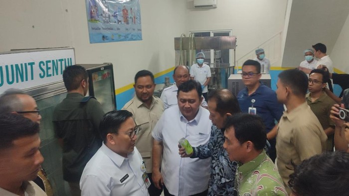 Peresmian rumah susu di Sentul, Bogor, Jawa Barat (Rizky/detikcom)