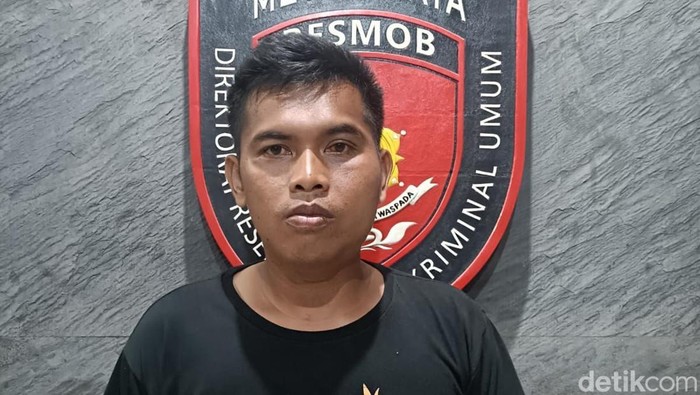 Polda Metro Jaya meringkus TMS (34), pria yang bekerja merawat orang tua korban di Tajurhalang, Kabupaten Bogor. (dok. ist)