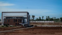 Saat ini pembangunan stasiun mencapai 75,9 persen dan ditargetkan rampung pada Juli 2025.